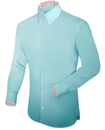Business Herrenhemden Gr 44 with French Collar 1 Button