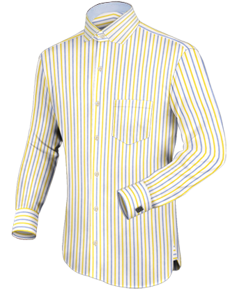 Buttondown Hemden with Modern Collar