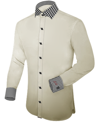 Cafe Coton Hemden with Batman Collar