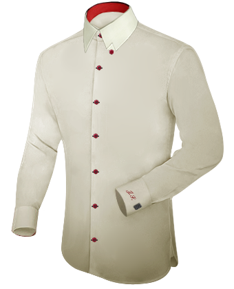 Casual Hemd Massgeschneidert with Hidden Button