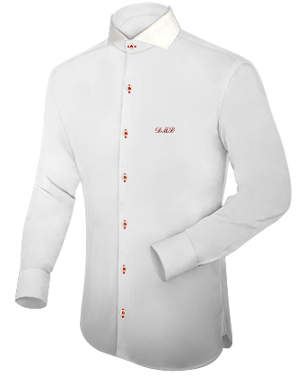 Custom Hemden with Cut Away 1 Button
