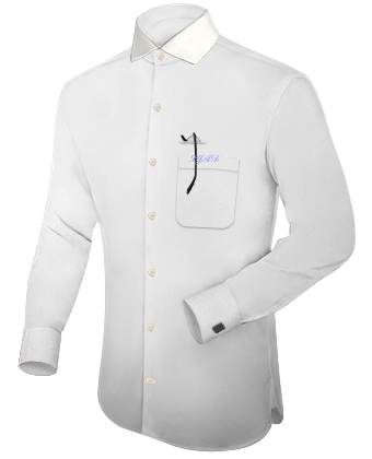 Dart Hemden with Italian Collar 1 Button