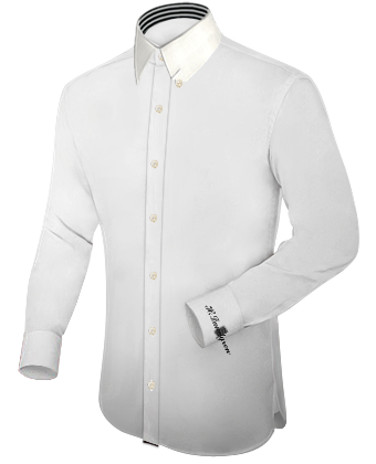 Die��schneider Hemden with Hidden Button