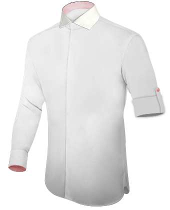 Doppelkragen Hemden with Italian Collar 1 Button