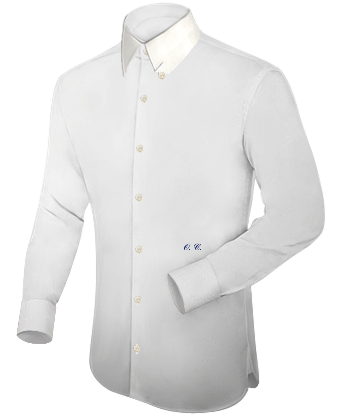 Doppelmanschetten Hemd with Hidden Button