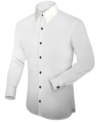 Exklusive Ma��konfektion Berlin with French Collar 1 Button