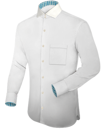 G�nstige Masshemd with Italian Collar 2 Button