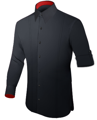 G�nstige Ma��hemden with French Collar 1 Button