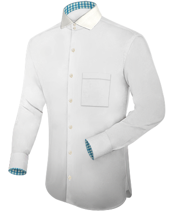Haifischkragen Hemden with Italian Collar 2 Button