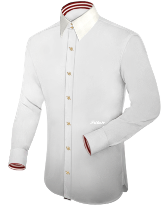 Die Hemden with French Collar 2 Button