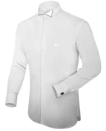 Hemd Button Down Kragen with Tuxedo