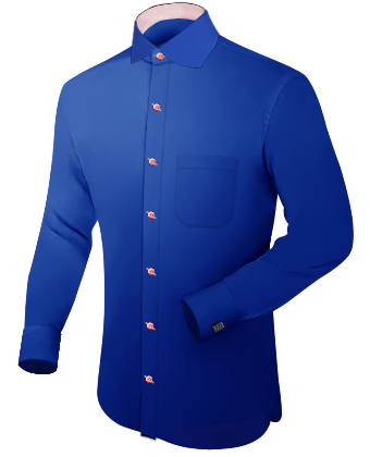 Hemd Extra Langer Arm Billig with English Collar