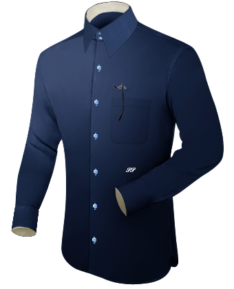 Hemd Online Selbst Kreieren with French Collar 2 Button