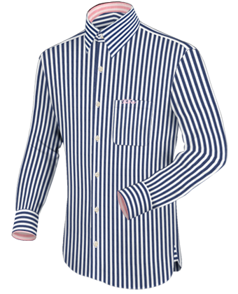 Hemd G�nstig with French Collar 1 Button