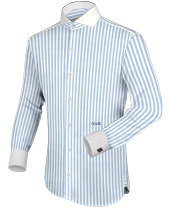 Hemd Wei�� 41 with Cut Away 2 Button