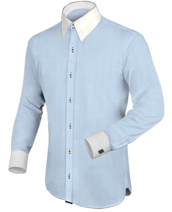 Hemden Braunschweig with French Collar 2 Button
