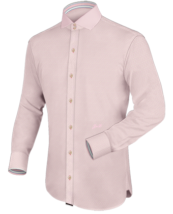 Hemden Design with Italian Collar 2 Button