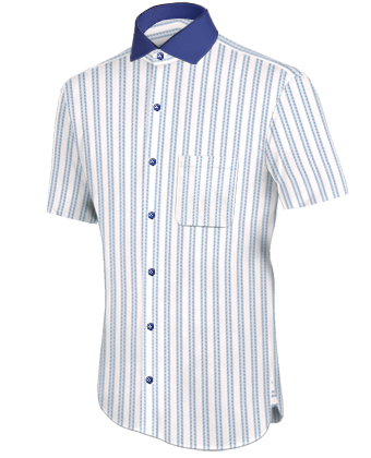 Hemden Gro���er Kragen with Italian Collar 1 Button