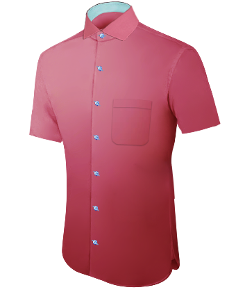 Hemden Naturfaser with Italian Collar 1 Button