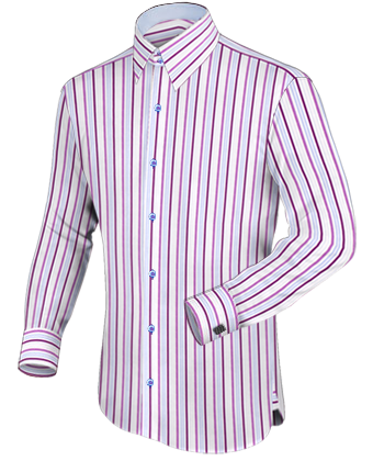 Hemden Online Ma��anfertigung with French Collar 2 Button