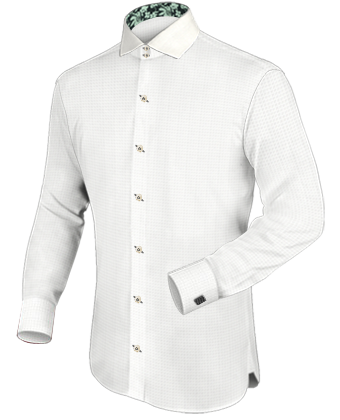 Hemden Nach Mass Online with Italian Collar 2 Button