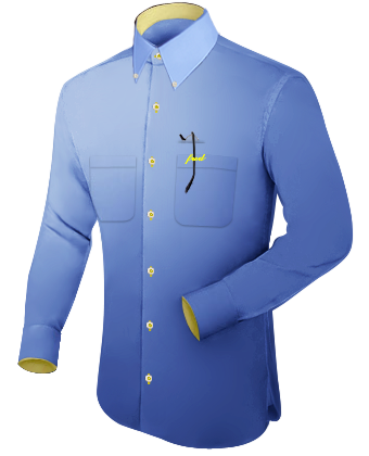 Business Hemd with Button Down