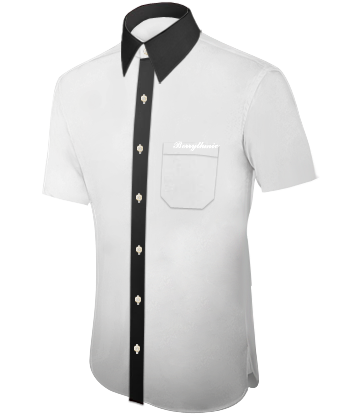 Hemden Selber Zusammenstellen with French Collar 1 Button