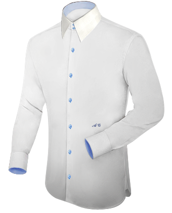 Hemden Selbst Kreieren with French Collar 2 Button