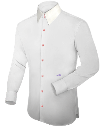 Hemden Slim Line with French Collar 2 Button