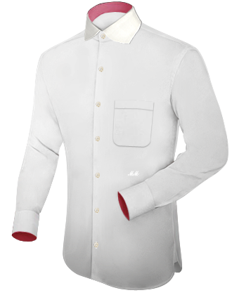Herren Hemden Mit Extra Langem Arm with English Collar