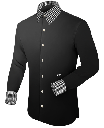 Herrenhemd Gr 51 Wei�� with French Collar 1 Button