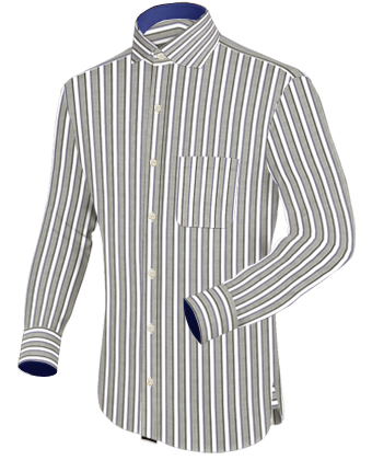 Herrenhemd Selbst Gestalten with English Collar