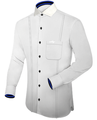Herren Ma��mode with Italian Collar 1 Button