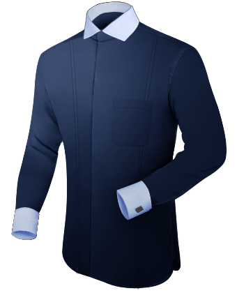 Indischehemden with Italian Collar 1 Button