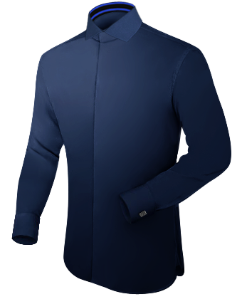 Konfirmatios Hemden with Italian Collar 1 Button
