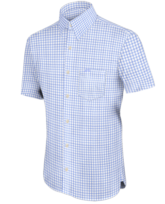 Kurzrmelige Hemden with French Collar 1 Button
