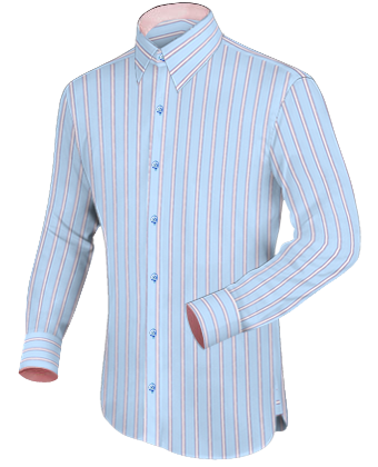 Kurzes Hemd with French Collar 1 Button