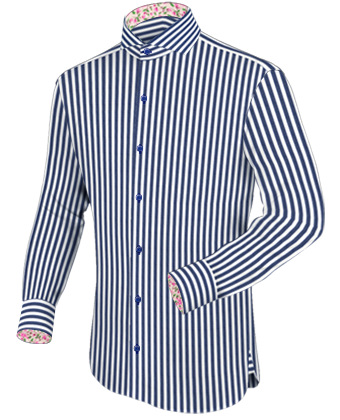 Langarmhemd Extra Kurze ärmel with Cut Away 1 Button