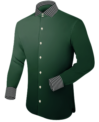 Leros Hemden with Italian Collar 2 Button