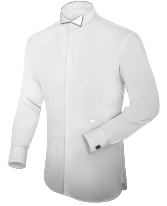 Lilahemd with Tuxedo