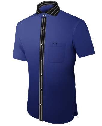 Manchettenhemden with Cut Away 1 Button