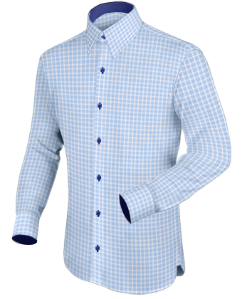 Manschetten Hemden with French Collar 1 Button