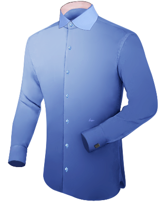 Manschettenhemden Billig with English Collar