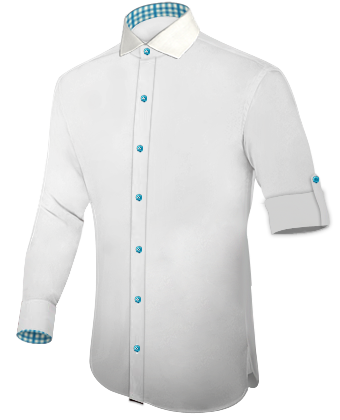 Manschettenkn�pfe Online with Italian Collar 1 Button