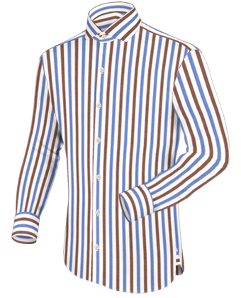 Ma�� Hemden Nach with Italian Collar 1 Button