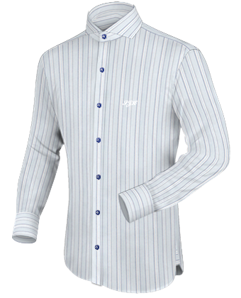 Ma��anfertigung Hemden with Cut Away 1 Button