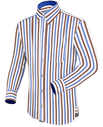 Ma��eschneiderte Hemden with French Collar 1 Button