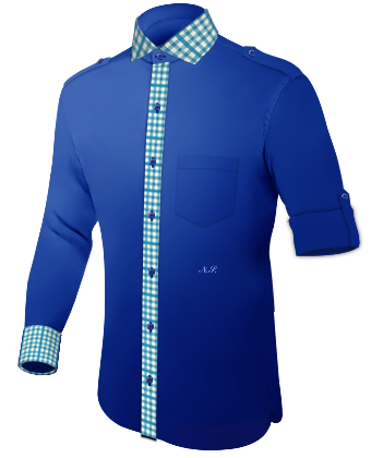 Mageschneiderte Hemden Gnstig with Italian Collar 1 Button