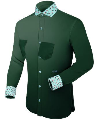 Ma��geschneiderte Hemden M�nchen with Italian Collar 1 Button