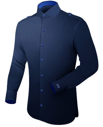 Ma��hemd M�nchen with Italian Collar 1 Button